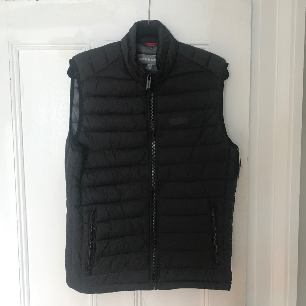 Michael Kors Mens Quilted Puffer Vest Size M